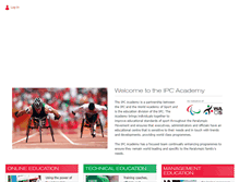 Tablet Screenshot of ipc-academy.org